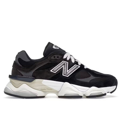New Balance 9060 Black White grey - high-performance athletic footwear in Black with advanced cushioning
