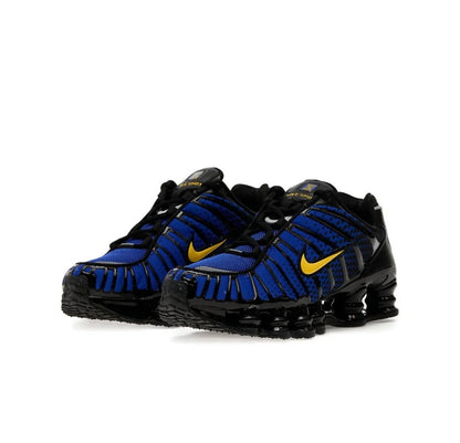 Nike Shox Black Blue Yellow - high-performance athletic footwear in Black with advanced cushioning