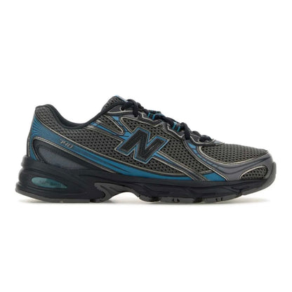 New Balance 740 black blue - high-performance athletic footwear in Black with advanced cushioning