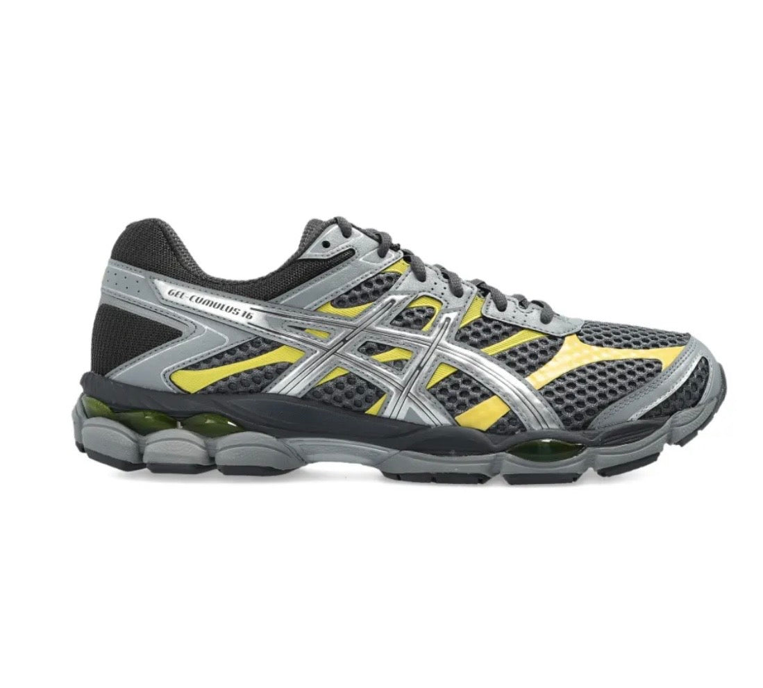 ASICS Gel cumulus black yellow - high-performance athletic footwear in Black with advanced cushioning