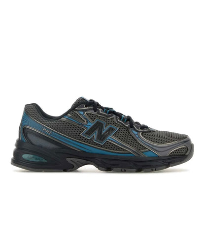 New Balance 740 Black Blue - high-performance athletic footwear in Black with advanced cushioning