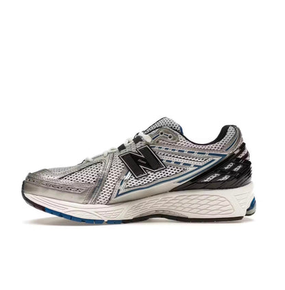 New Balance 1906 Metallic Silver Blue - high-performance athletic footwear in Blue with advanced cushioning