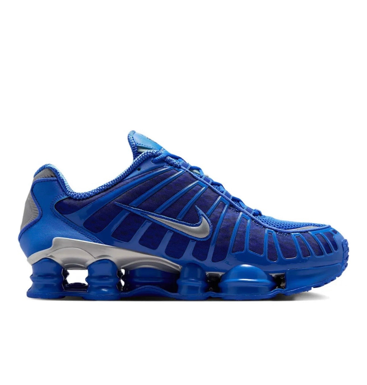 Nike Shox Blue - high-performance athletic footwear in Blue with advanced cushioning