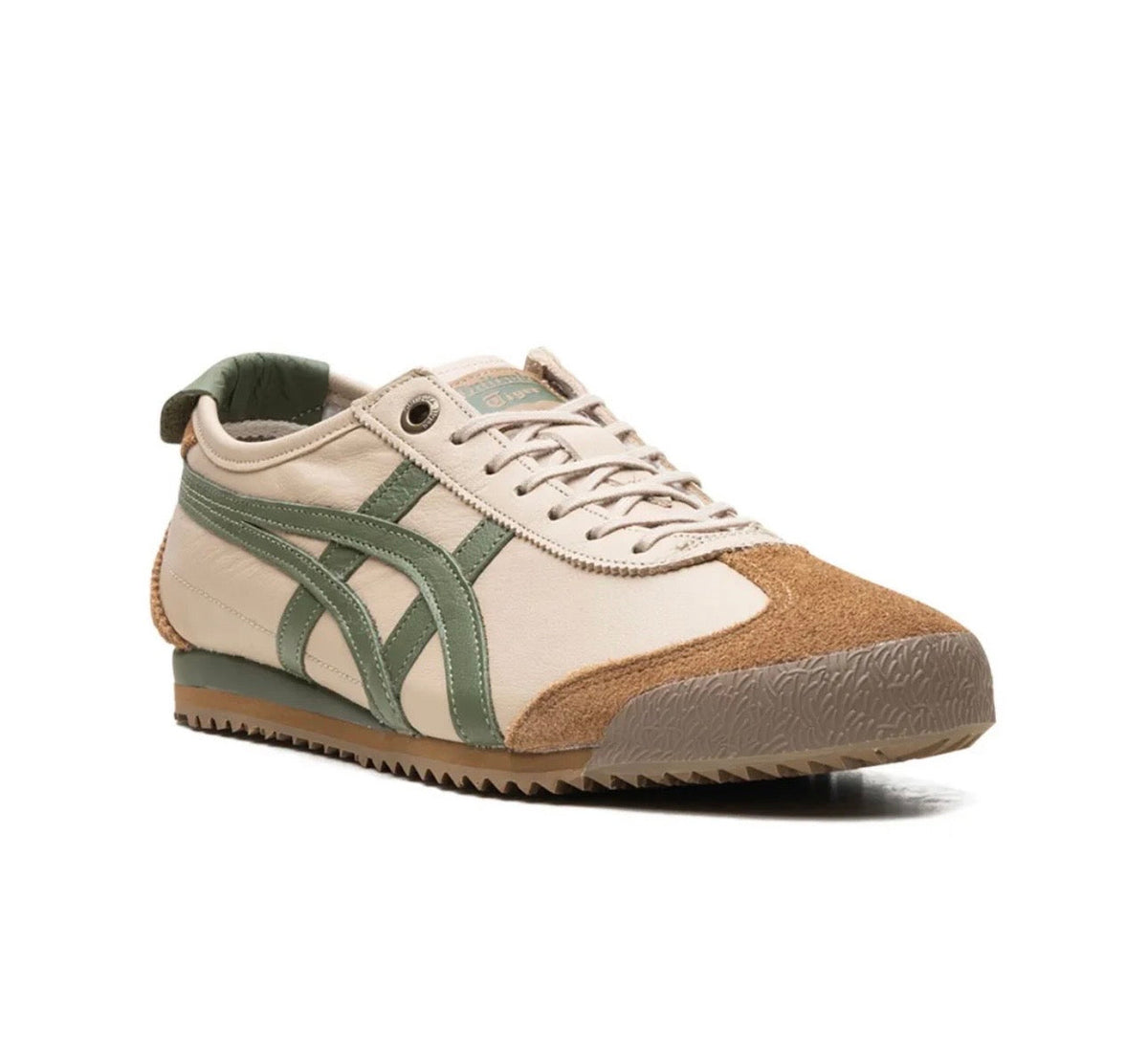 Onitsuka Tiger Mexico Smokey green high-performance athletic footwear Green