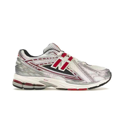 New Balance 1906R
Silver Classic Crimson - high-performance athletic footwear in Silver with advanced cushioning