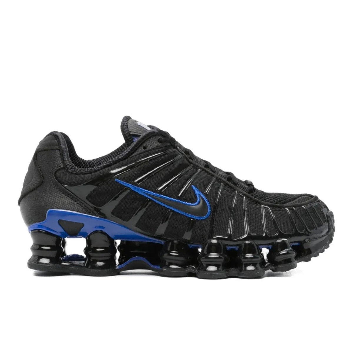 Nike Shox Black Blue - high-performance athletic footwear in Black with advanced cushioning