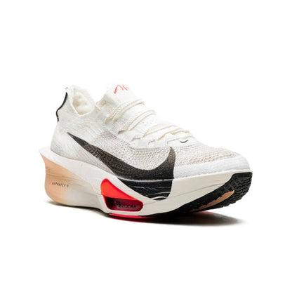 Nike ZOOMX Vaporfly white black peach - high-performance athletic footwear in Black with advanced cushioning