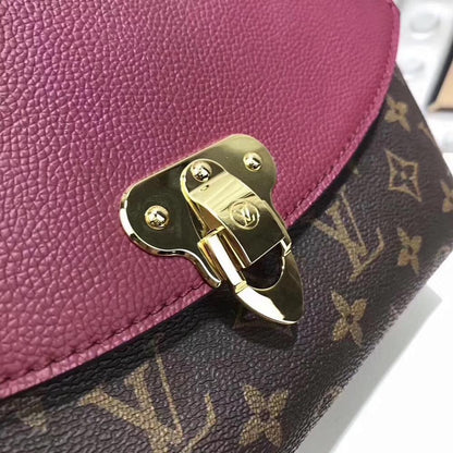 Elegant Gold Monogram Calfskin Crossbody Bag ??Limited Edition