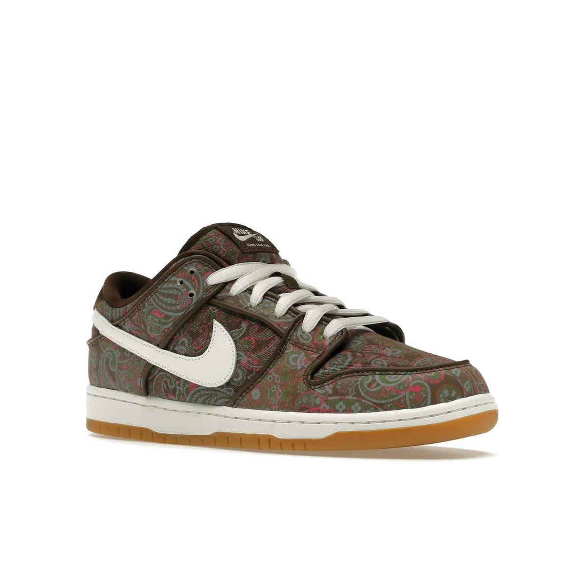 Nike SB Dunk Low Pro Paisley Brown high-performance athletic footwear Brown