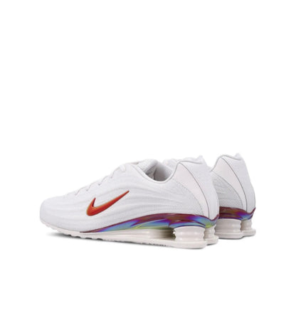 Nike Shox Z White Red Blue - high-performance athletic footwear in White with advanced cushioning