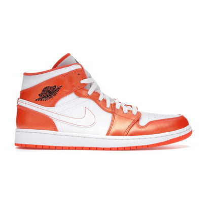 Air Jordan 1 Mid Metallic Orange - high-performance athletic footwear in Orange with advanced cushioning