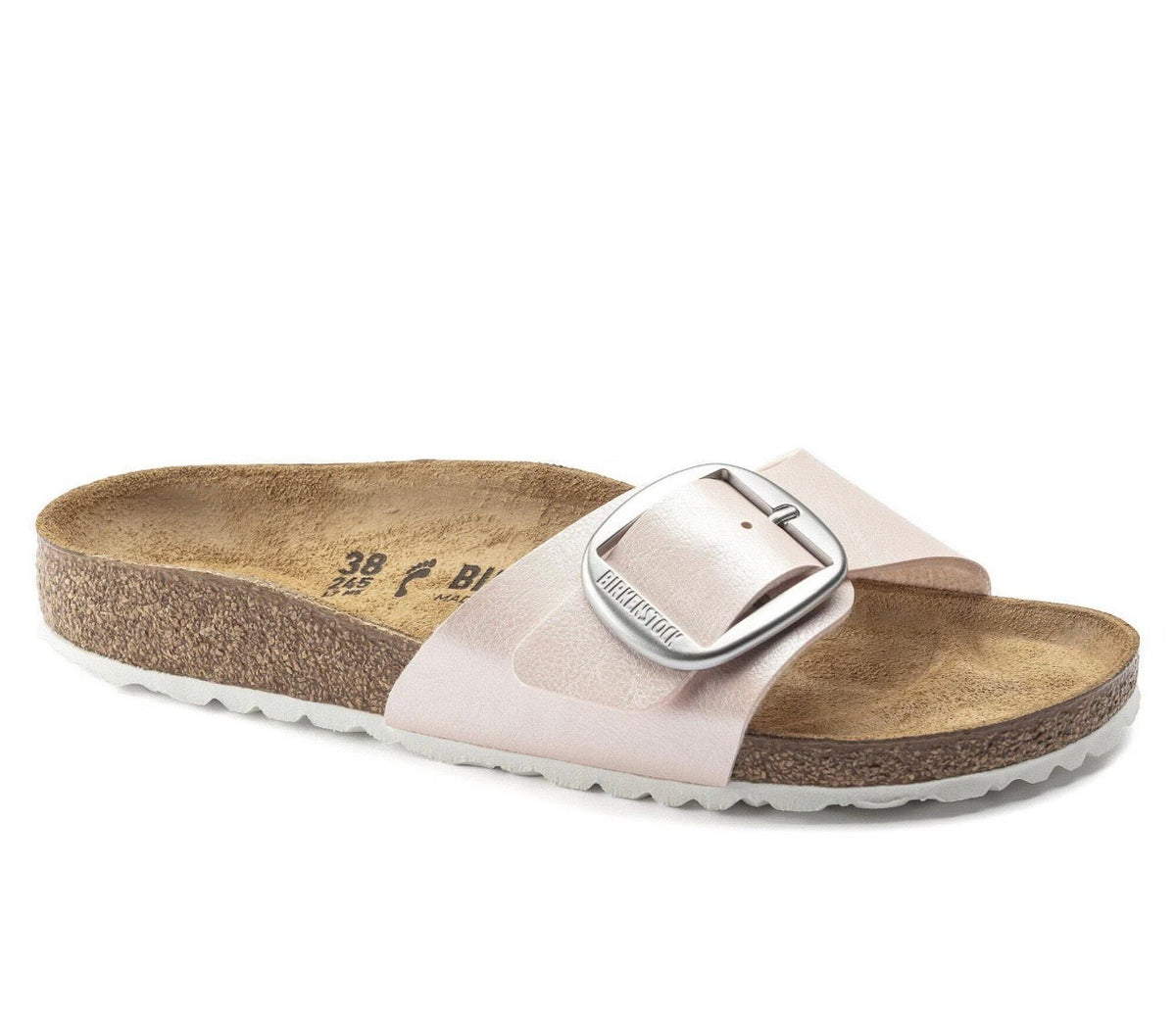 Birkenstock Madrid Pink Silver - high-performance athletic footwear in Pink with advanced cushioning