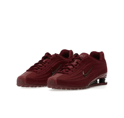 Nike Shox Z Dark Red high-performance athletic footwear Red