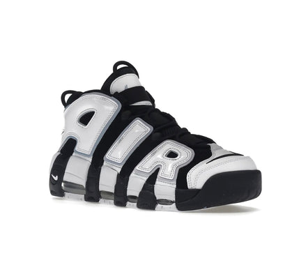 Nike Uptempo black White high-performance athletic footwear Black