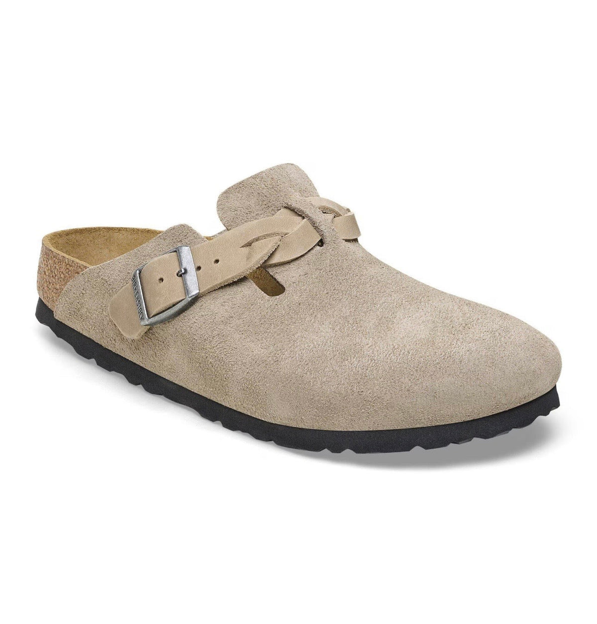 Birkenstock Boston braided taupe