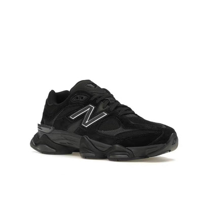 New Balance 9060 Triple Black - high-performance athletic footwear in Black with advanced cushioning