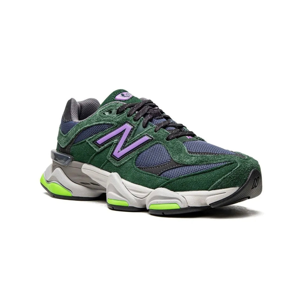 New Balance 9060 Green Purple - high-performance athletic footwear in Green with advanced cushioning