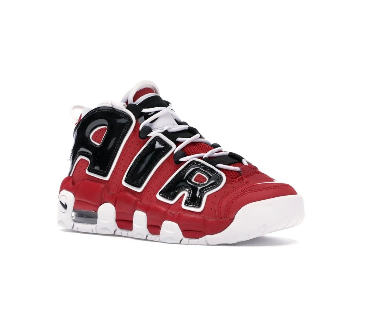 Nike Uptempo Red Black 1.0 high-performance athletic footwear Black