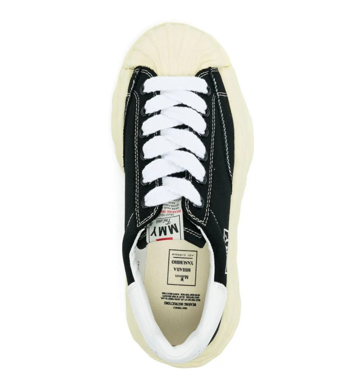 Maison Mihara Black Cream - high-performance athletic footwear in Black with advanced cushioning