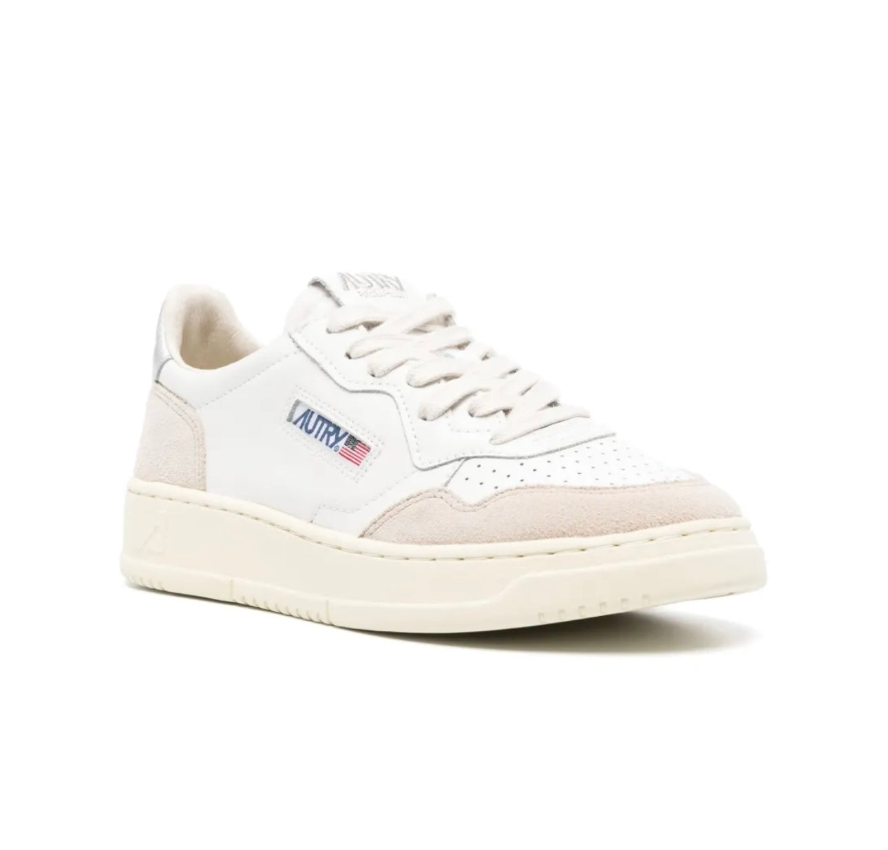 Autry White Silver