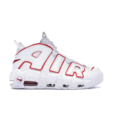 Nike Uptempo White Red - high-performance athletic footwear in White with advanced cushioning