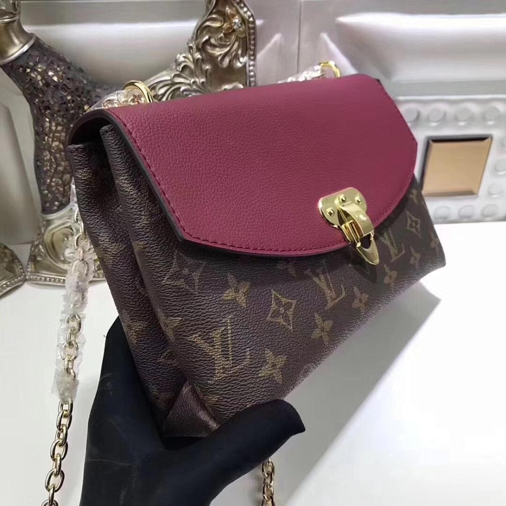 Elegant Gold Monogram Calfskin Crossbody Bag ??Limited Edition