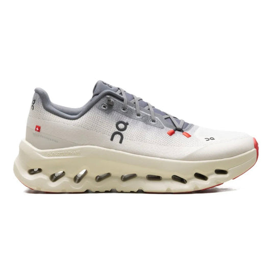 On Cloudtilt grey white - high-performance athletic footwear in White with advanced cushioning