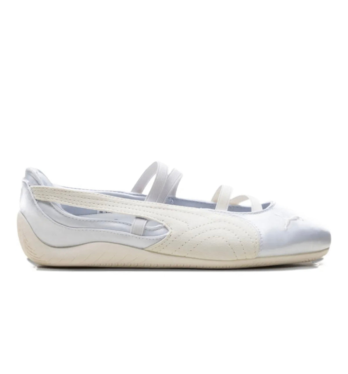 Puma Speedcat Ballet Silver Cream - high-performance athletic footwear in Silver with advanced cushioning