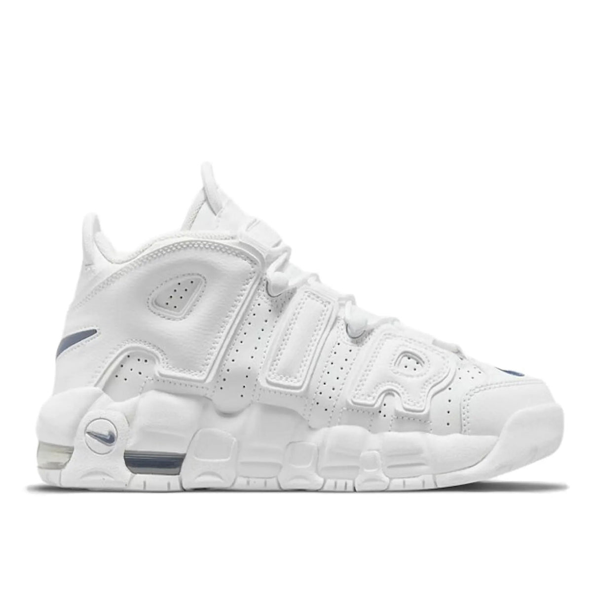 Nike Uptempo Triple White high-performance athletic footwear White