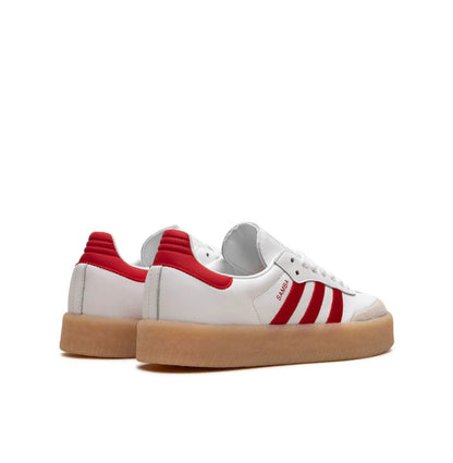 Adidas Samba Platform White Red