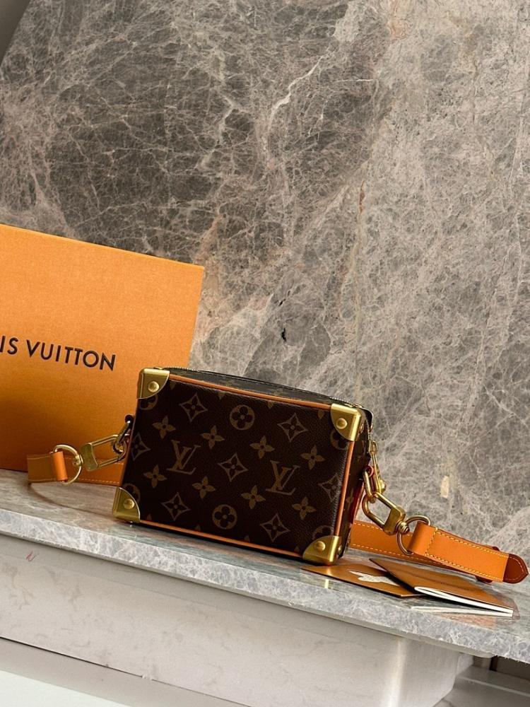 Modern Monogram Leather Top Handle Bag ??Limited Edition