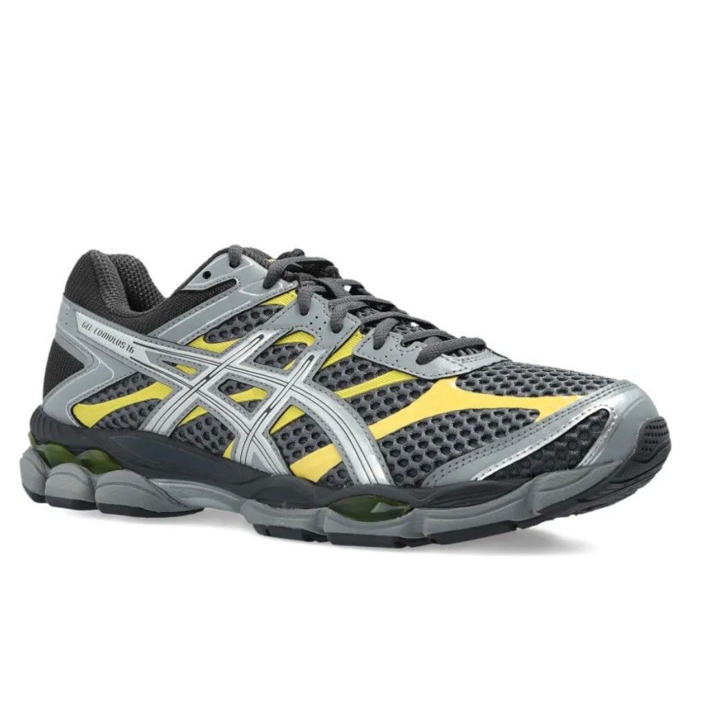 ASICS Gel cumulus black yellow - high-performance athletic footwear in Black with advanced cushioning
