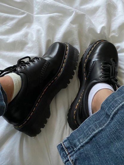 Doctor Martens Quad 3 Low Black - high-performance athletic footwear in Black with advanced cushioning