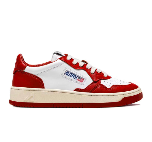 Autry Red - high-performance athletic footwear in Red with advanced cushioning