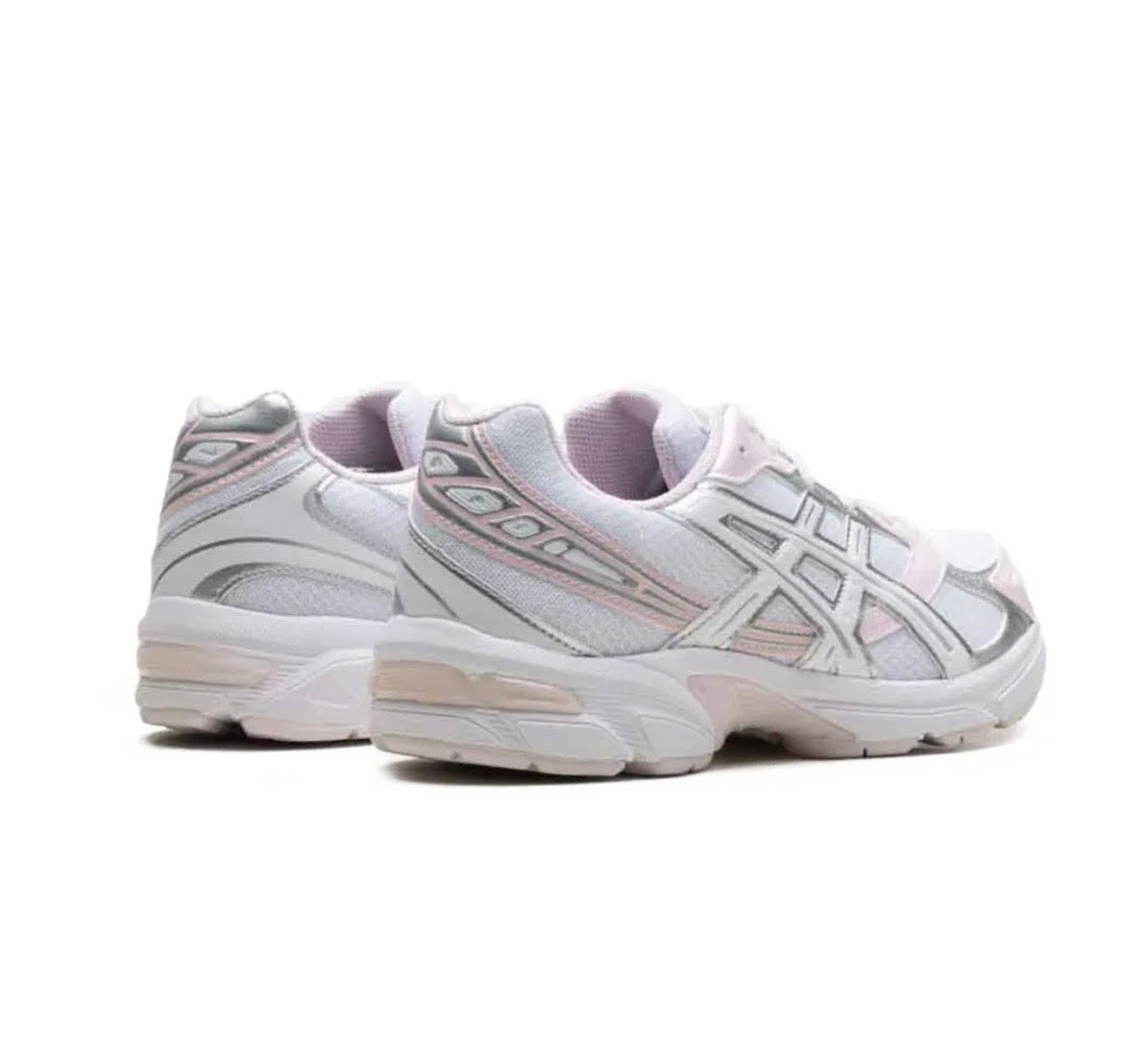 ASICS Gel 1130 silver white - high-performance athletic footwear in White with advanced cushioning