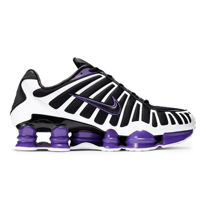Nike Shox Black Purple White - high-performance athletic footwear in Black with advanced cushioning