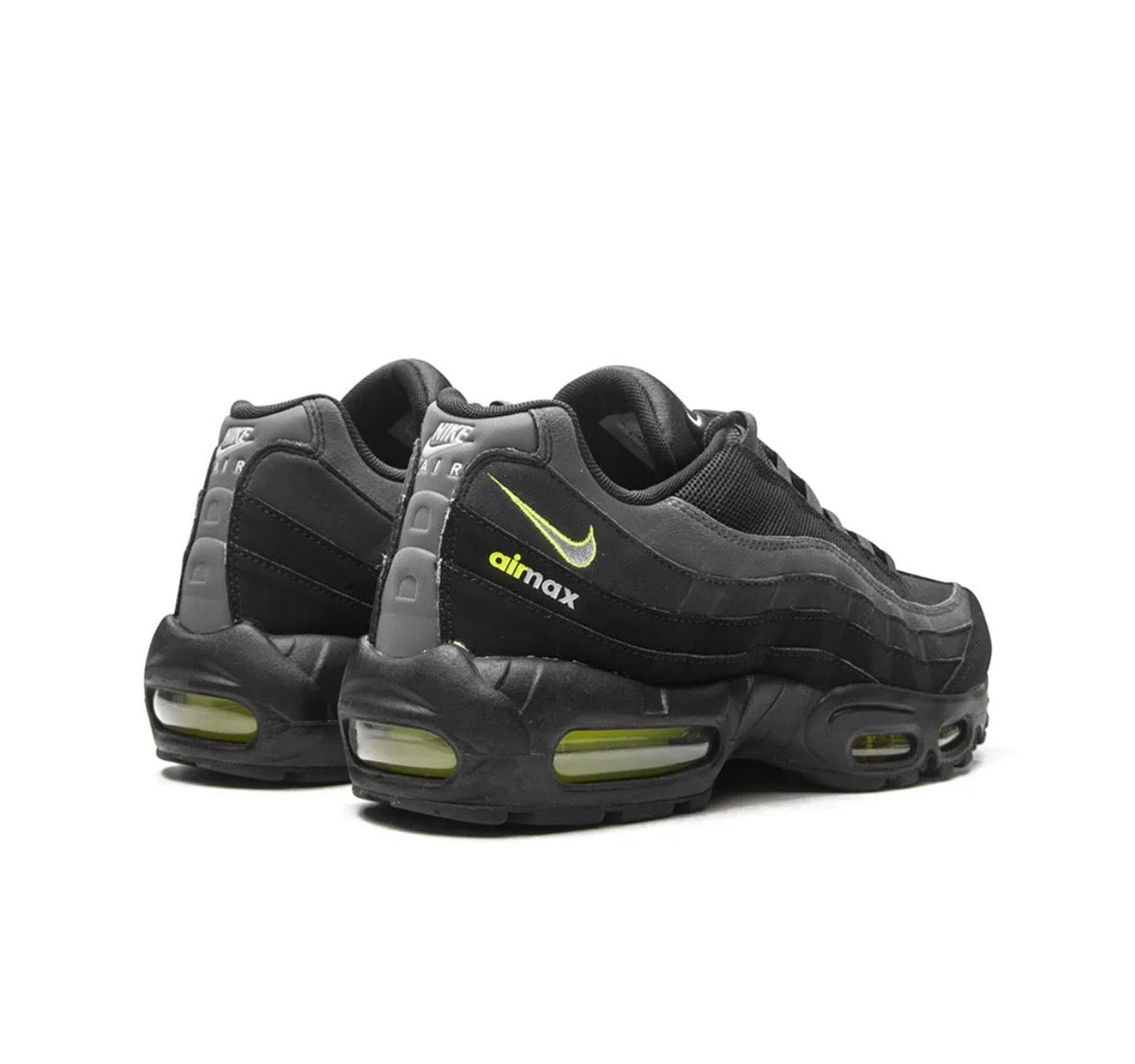 Nike air Vapormax 95?grey black green - high-performance athletic footwear in Black with advanced cushioning