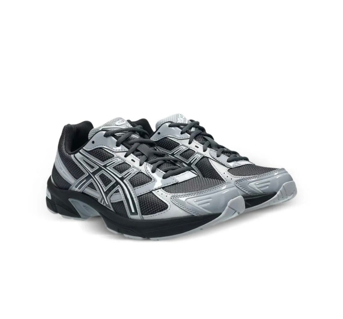 ASICS Gel 1130 silver black - high-performance athletic footwear in Black with advanced cushioning