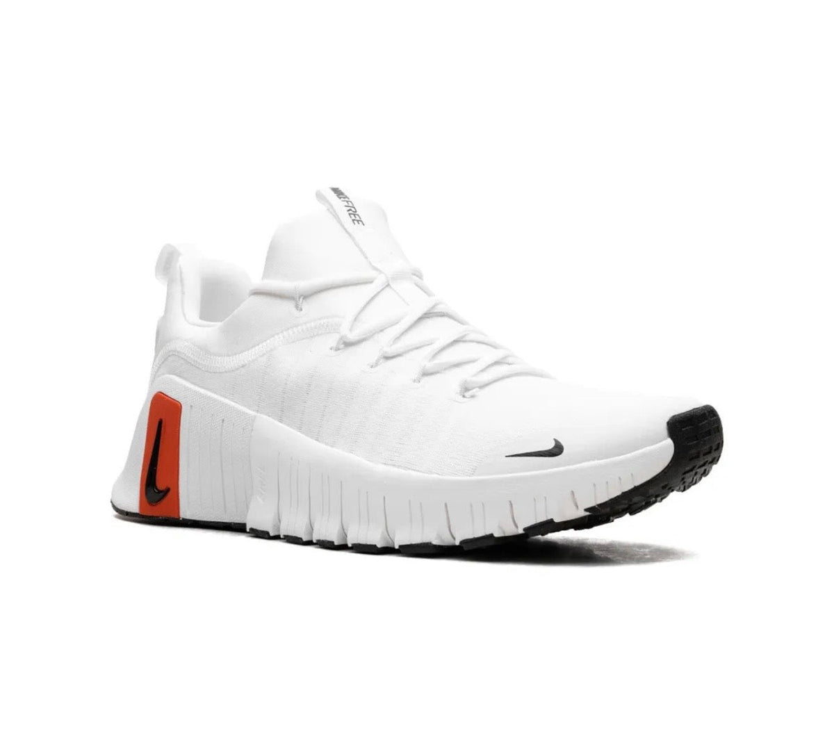 Nike free metcon white red - high-performance athletic footwear in White with advanced cushioning