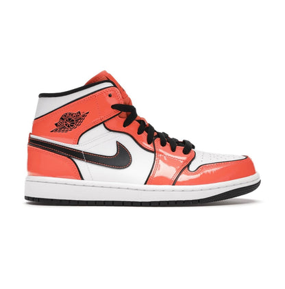 Air Jordan 1 Mid Turf Orange - high-performance athletic footwear in Orange with advanced cushioning