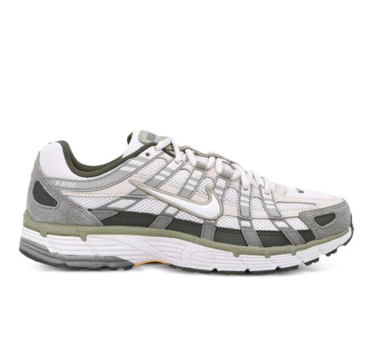 Nike P6000 White Green - high-performance athletic footwear in White with advanced cushioning