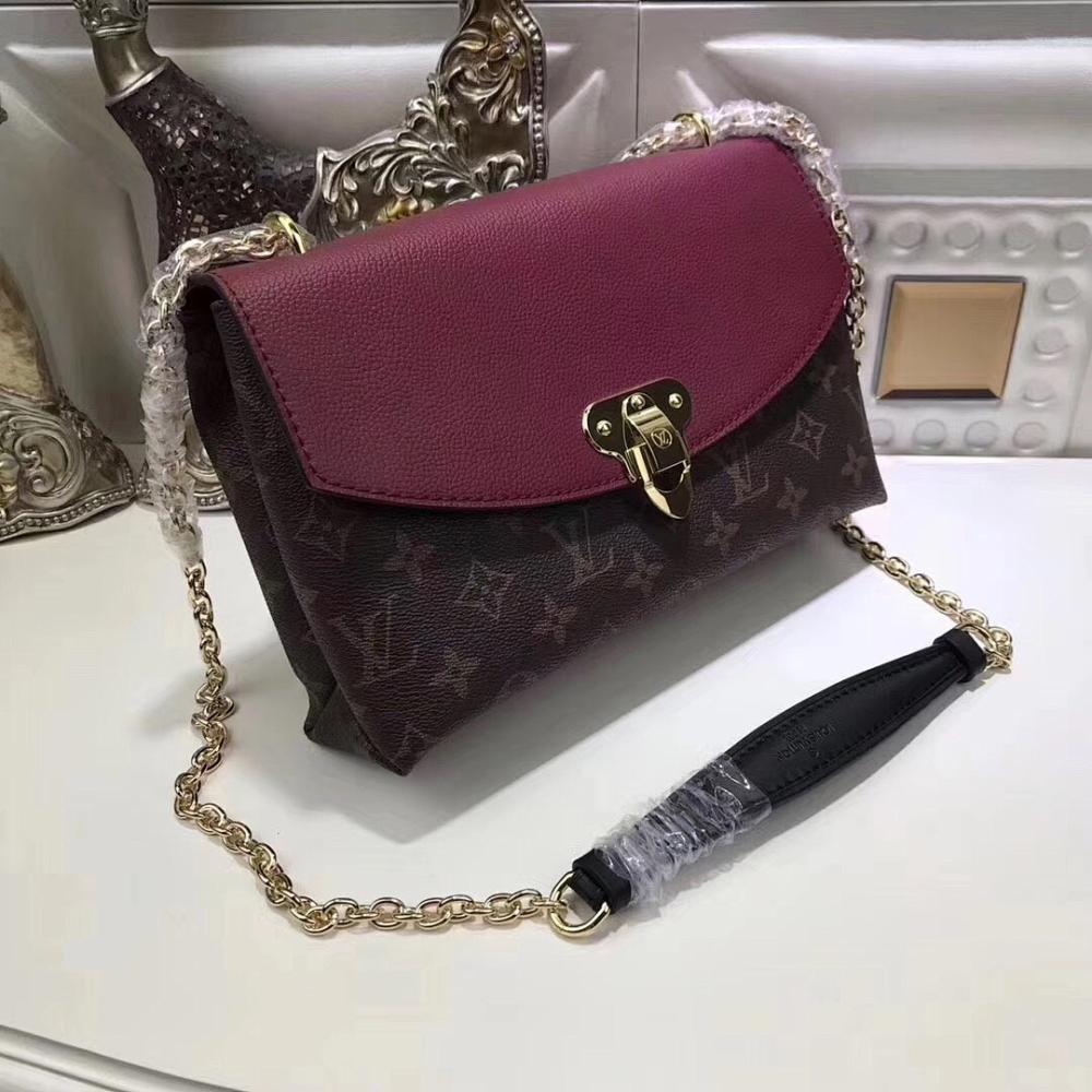 Elegant Gold Monogram Calfskin Crossbody Bag ??Limited Edition
