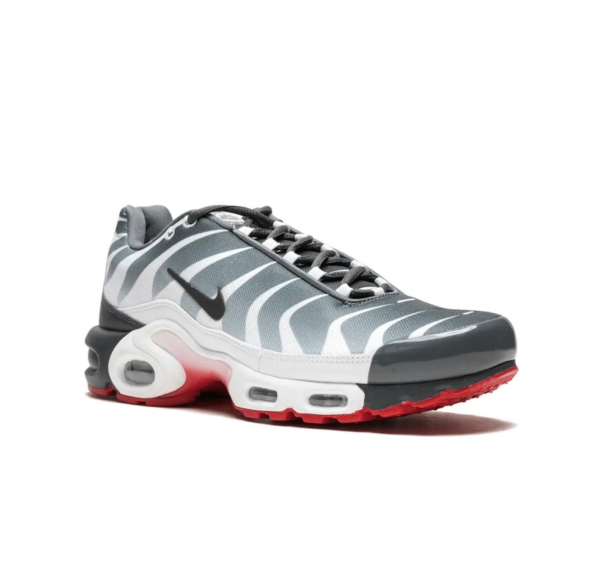 Nike Vapormax grey white red - high-performance athletic footwear in White with advanced cushioning
