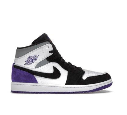 Air Jordan 1 Mid SE Purple - high-performance athletic footwear in Purple with advanced cushioning