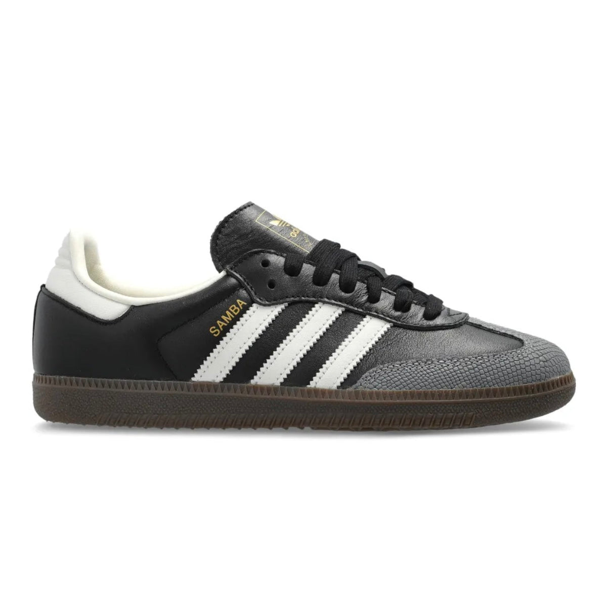 Adidas Samba Black Gray White - high-performance athletic footwear in Black with advanced cushioning