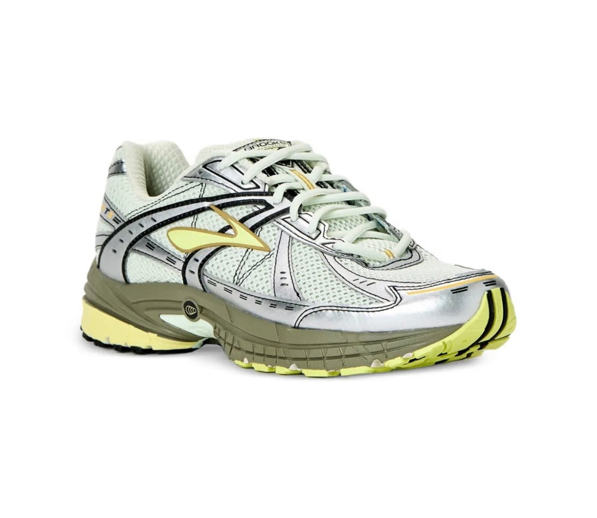 brooks Cascadia Silver Green