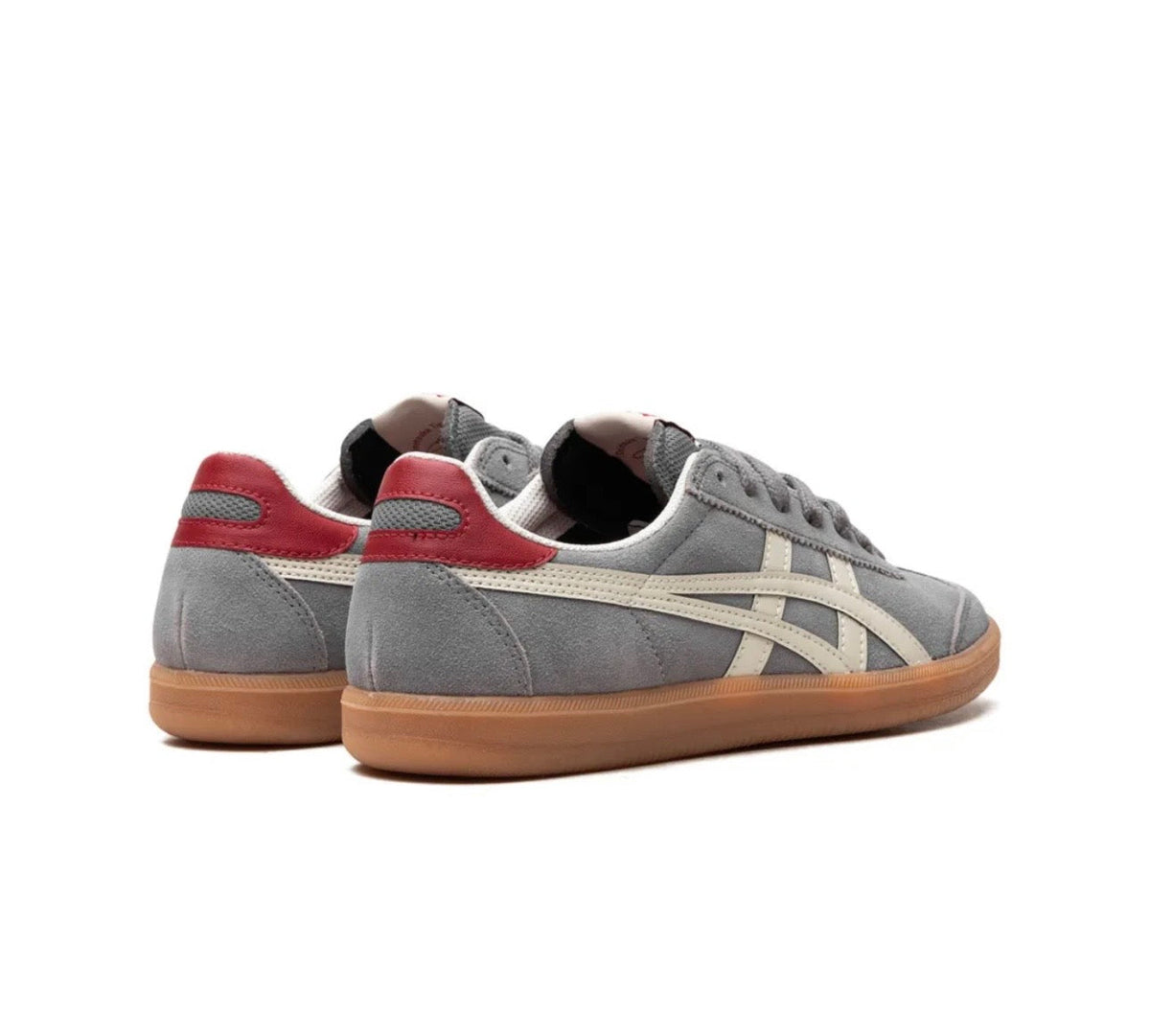 Onitsuka Tiger Tokuten grey red high-performance athletic footwear Grey
