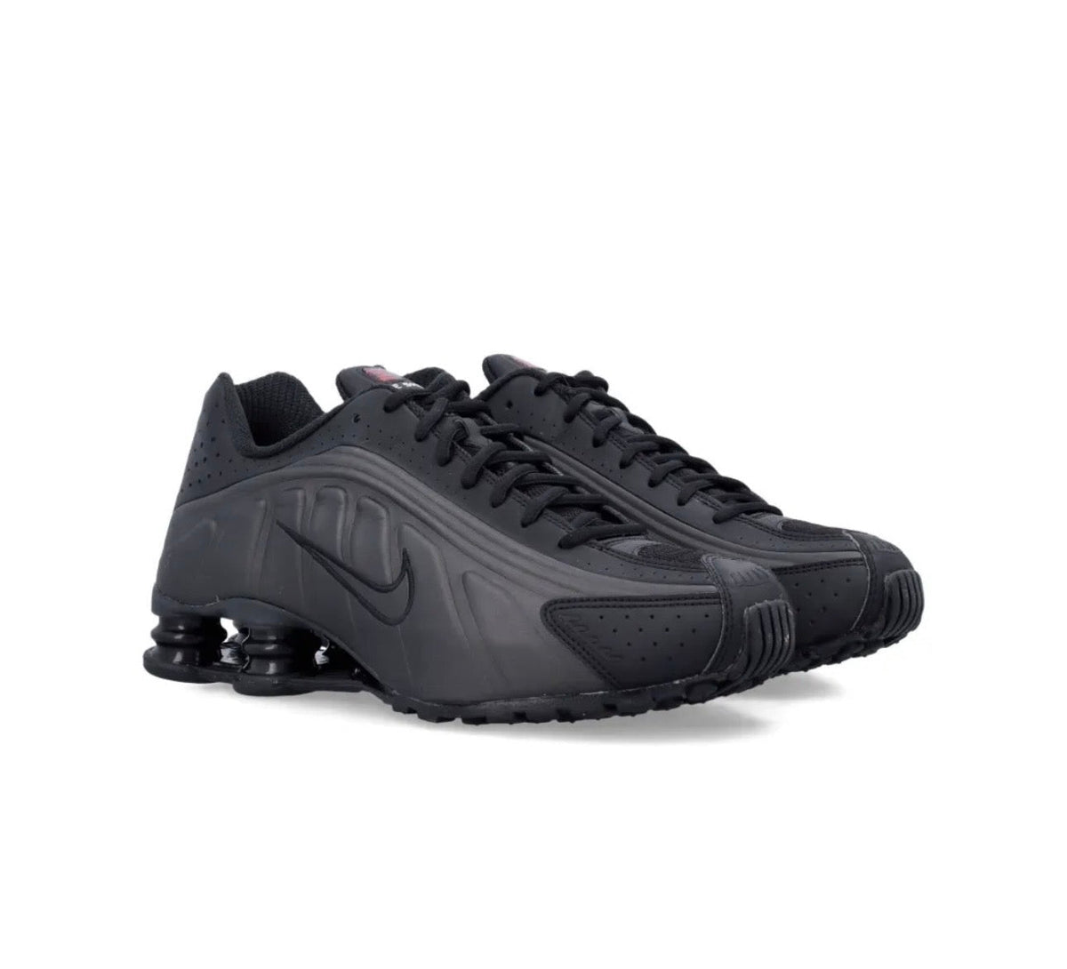Nike Shox R4 Grey Black - high-performance athletic footwear in Black with advanced cushioning