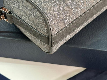 Luxury Grey Printed Calfskin Shoulder Bag ??Limited Edition