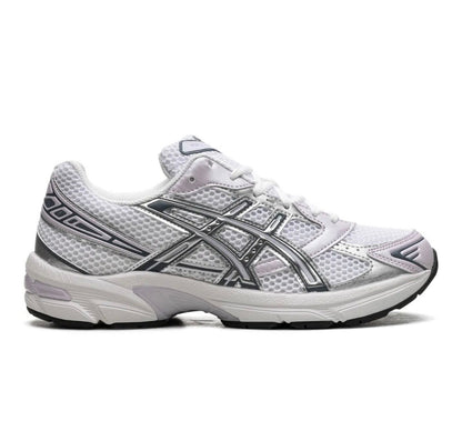 ASICS Gel 1130 silver white - high-performance athletic footwear in White with advanced cushioning